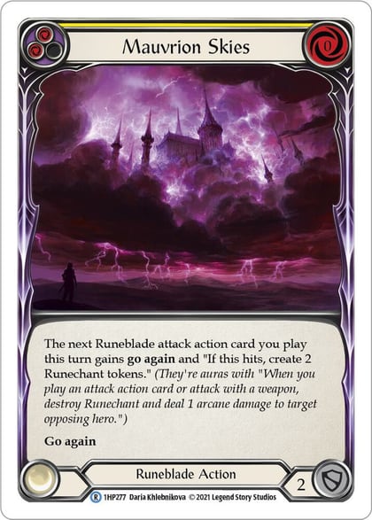 Mauvrion Skies (Yellow), History Pack Vol.1 1HP277