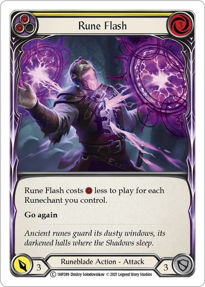 Rune Flash (Yellow), History Pack Vol.1 1HP289