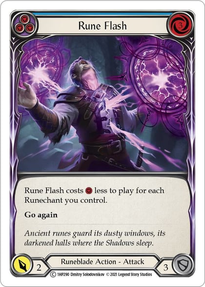 Rune Flash (Blue), History Pack Vol.1 1HP290