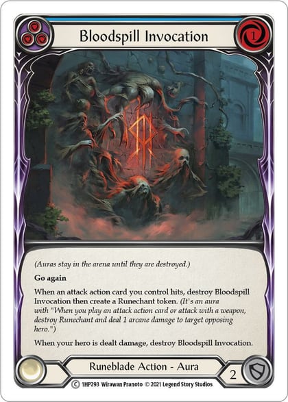 Bloodspill Invocation (Blue), History Pack Vol.1 1HP293