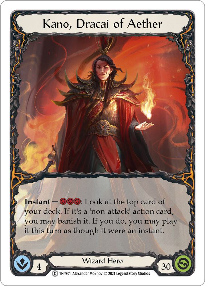 Kano, Dracai of Aether, History Pack Vol.1 1HP301