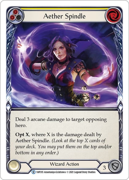 Aether Spindle (Yellow), History Pack Vol.1 1HP315