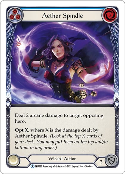Aether Spindle (Blue), History Pack Vol.1 1HP316