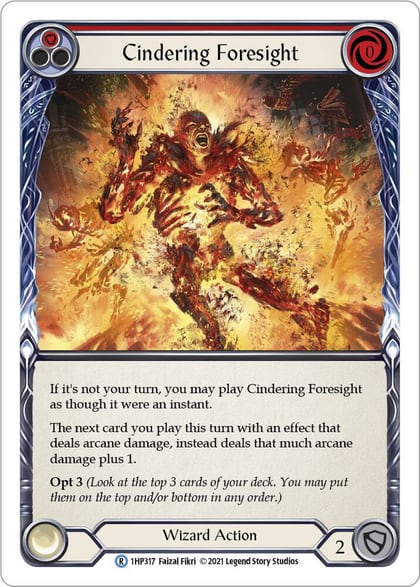 Cindering Foresight (Red), History Pack Vol.1 1HP317