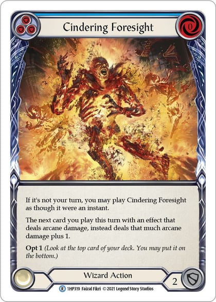 Cindering Foresight (Blue), History Pack Vol.1 1HP319