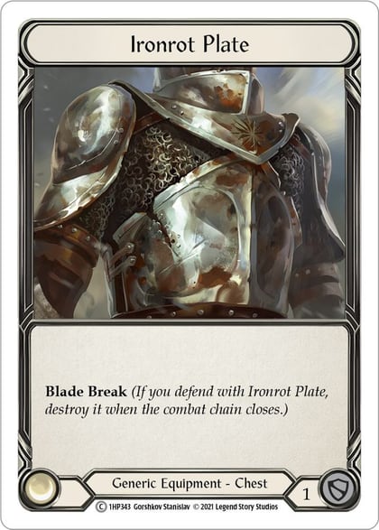 Ironrot Plate, History Pack Vol.1 1HP343