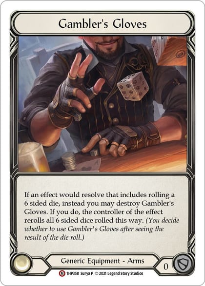 Gambler's Gloves, History Pack Vol.1 1HP358