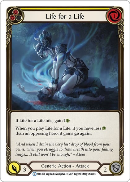 Life for a Life (Yellow), History Pack Vol.1 1HP369