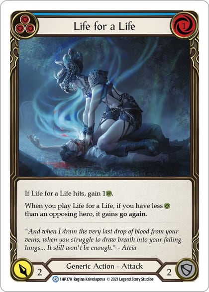 Life for a Life (Blue), History Pack Vol.1 1HP370