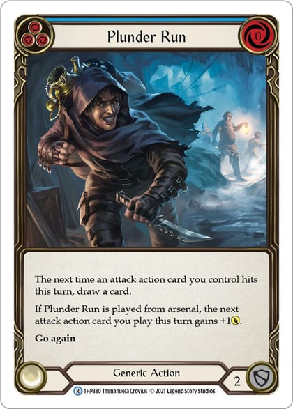 Plunder Run (Blue), History Pack Vol.1 1HP380
