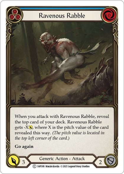 Ravenous Rabble (Blue), History Pack Vol.1 1HP395