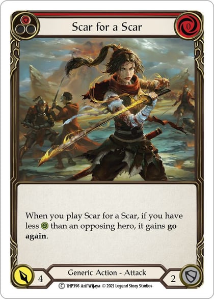 Scar for a Scar (Red), History Pack Vol.1 1HP396