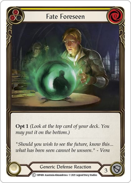 Fate Foreseen (Yellow), History Pack Vol.1 1HP406