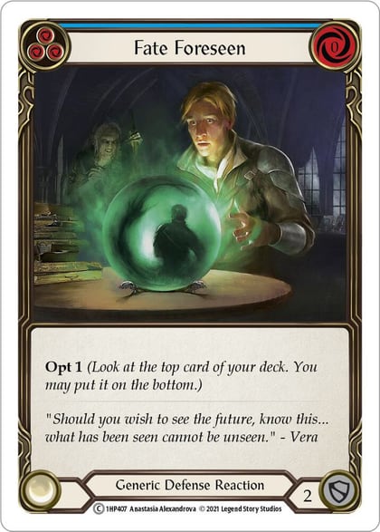 Fate Foreseen (Blue), History Pack Vol.1 1HP407