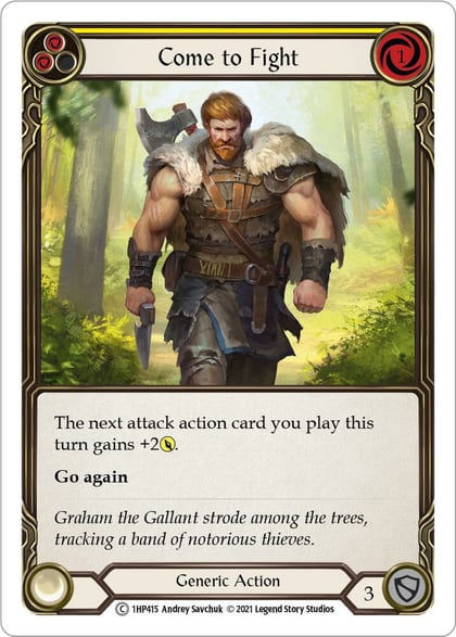 Come to Fight (Yellow), History Pack Vol.1 1HP415