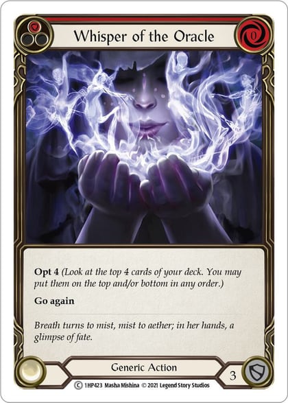 Whisper of the Oracle (Red), History Pack Vol.1 1HP423
