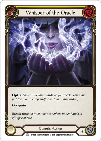Whisper of the Oracle (Yellow), History Pack Vol.1 1HP424