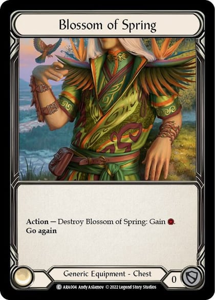 Blossom of Spring, Blitz Deck: Outsiders - Arakni ARA004