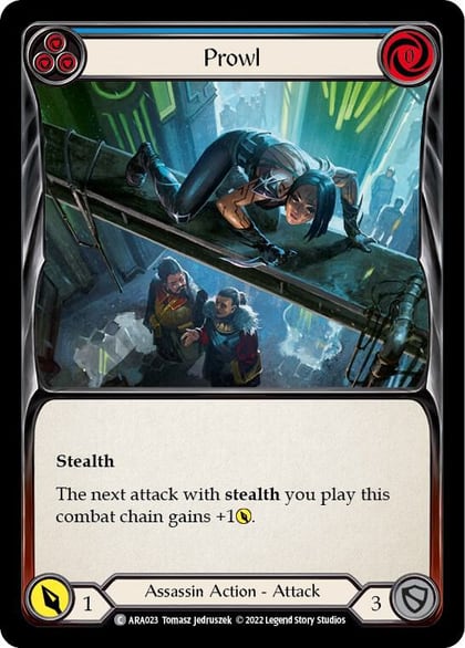Prowl (Blue), Blitz Deck: Outsiders - Arakni ARA023