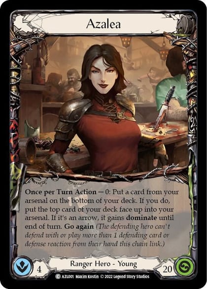 Azalea, Blitz Deck: Outsiders - Azalea AZL001