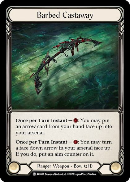 Barbed Castaway, Blitz Deck: Outsiders - Azalea AZL002