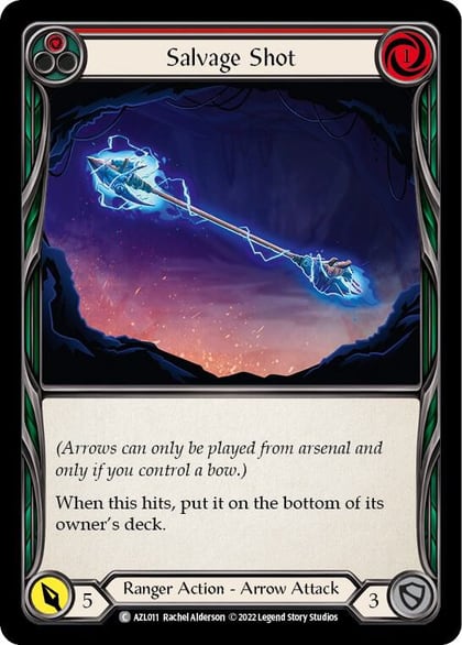 Salvage Shot (Red), Blitz Deck: Outsiders - Azalea AZL011