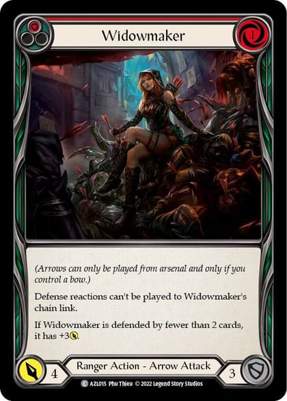 Widowmaker (Red), Blitz Deck: Outsiders - Azalea AZL015