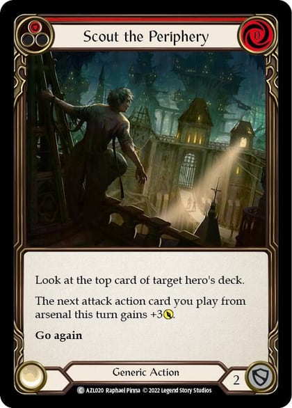 Scout the Periphery (Red), Blitz Deck: Outsiders - Azalea AZL020