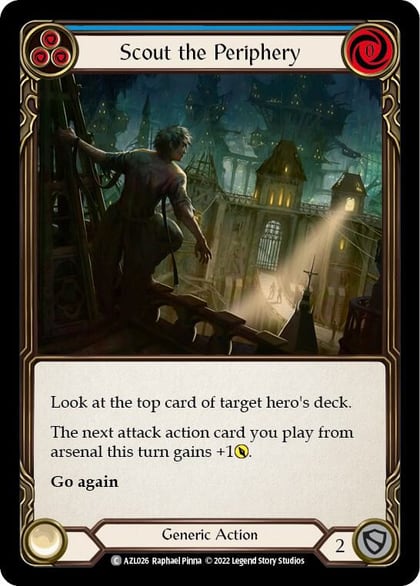 Scout the Periphery (Blue), Blitz Deck: Outsiders - Azalea AZL026