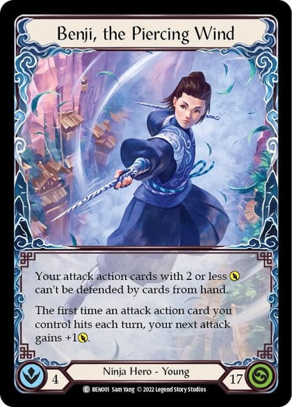 Benji, the Piercing Wind, Blitz Deck: Outsiders - Benji BEN001