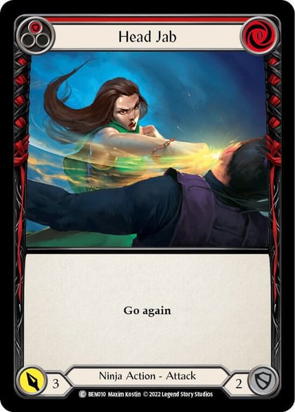Head Jab (Red), Blitz Deck: Outsiders - Benji BEN010