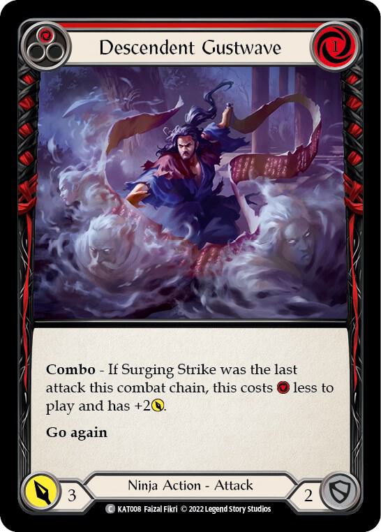 Descendent Gustwave (Red), Blitz Deck: Outsiders - Katsu KAT008