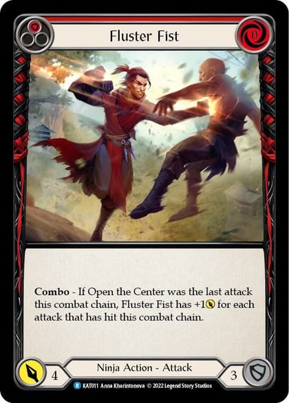 Fluster Fist (Red), Blitz Deck: Outsiders - Katsu KAT011