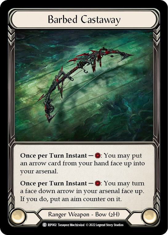 Barbed Castaway, Blitz Deck: Outsiders - Riptide RIP002
