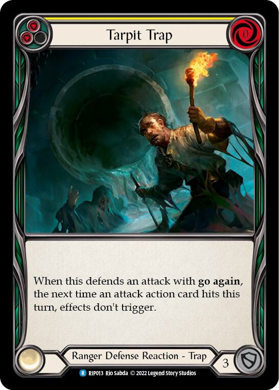 Tarpit Trap (Yellow), Blitz Deck: Outsiders - Riptide RIP013