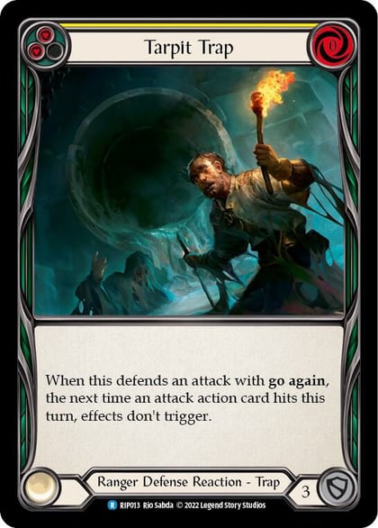 Tarpit Trap (Yellow), Blitz Deck: Outsiders - Riptide RIP013