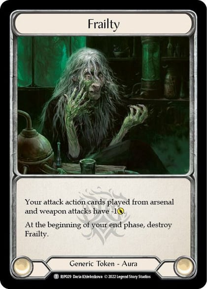 Frailty, Blitz Deck: Outsiders - Riptide RIP029