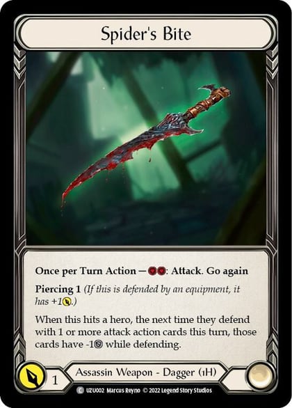 Spider's Bite, Blitz Deck: Outsiders - Uzuri UZU002