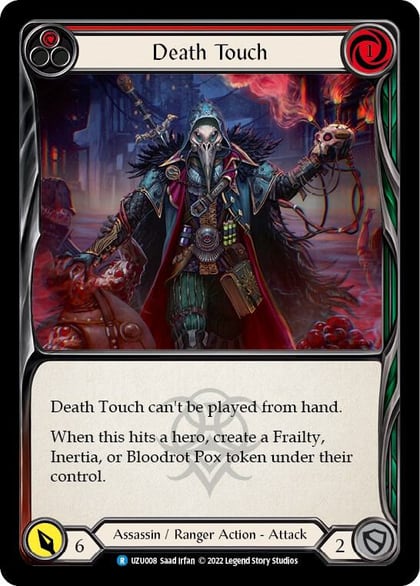 Death Touch (Red), Blitz Deck: Outsiders - Uzuri UZU008