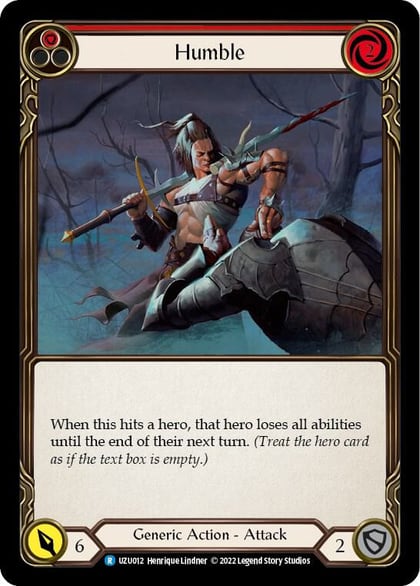 Humble (Red), Blitz Deck: Outsiders - Uzuri UZU012