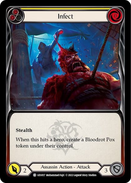 Infect (Yellow), Blitz Deck: Outsiders - Uzuri UZU017