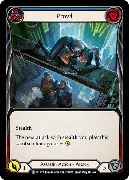 Prowl (Blue), Blitz Deck: Outsiders - Uzuri UZU023