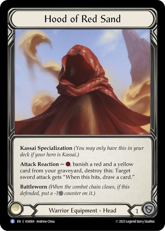 Hood of Red Sand, Blitz Deck: Heavy Hitters - Kassai KSI004