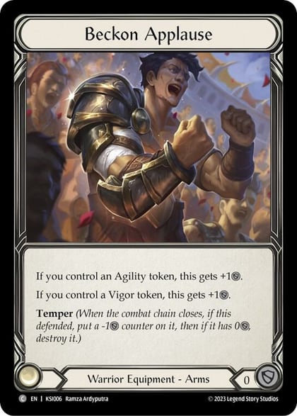 Beckon Applause, Blitz Deck: Heavy Hitters - Kassai KSI006