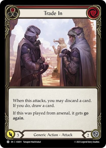 Trade In (Red), Blitz Deck: Heavy Hitters - Kassai KSI011