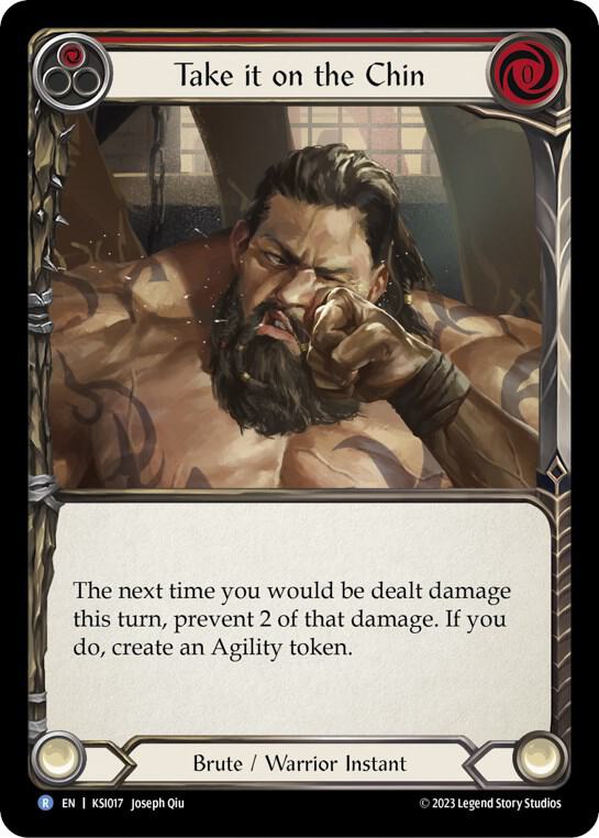 Take it on the Chin, Blitz Deck: Heavy Hitters - Kassai KSI017
