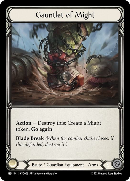 Gauntlet of Might, Blitz Deck: Heavy Hitters - Kayo KYO005