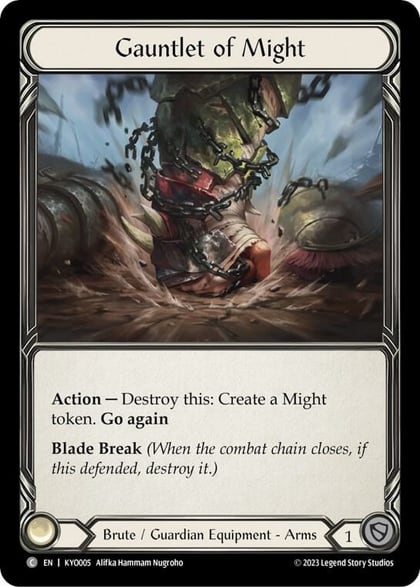 Gauntlet of Might, Blitz Deck: Heavy Hitters - Kayo KYO005