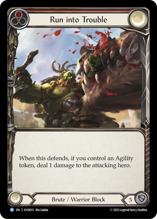Run into Trouble, Blitz Deck: Heavy Hitters - Kayo KYO015