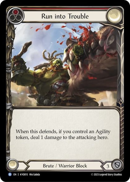 Run into Trouble, Blitz Deck: Heavy Hitters - Kayo KYO015